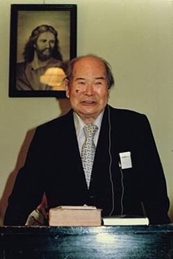 1980年代　佐藤民太牧師